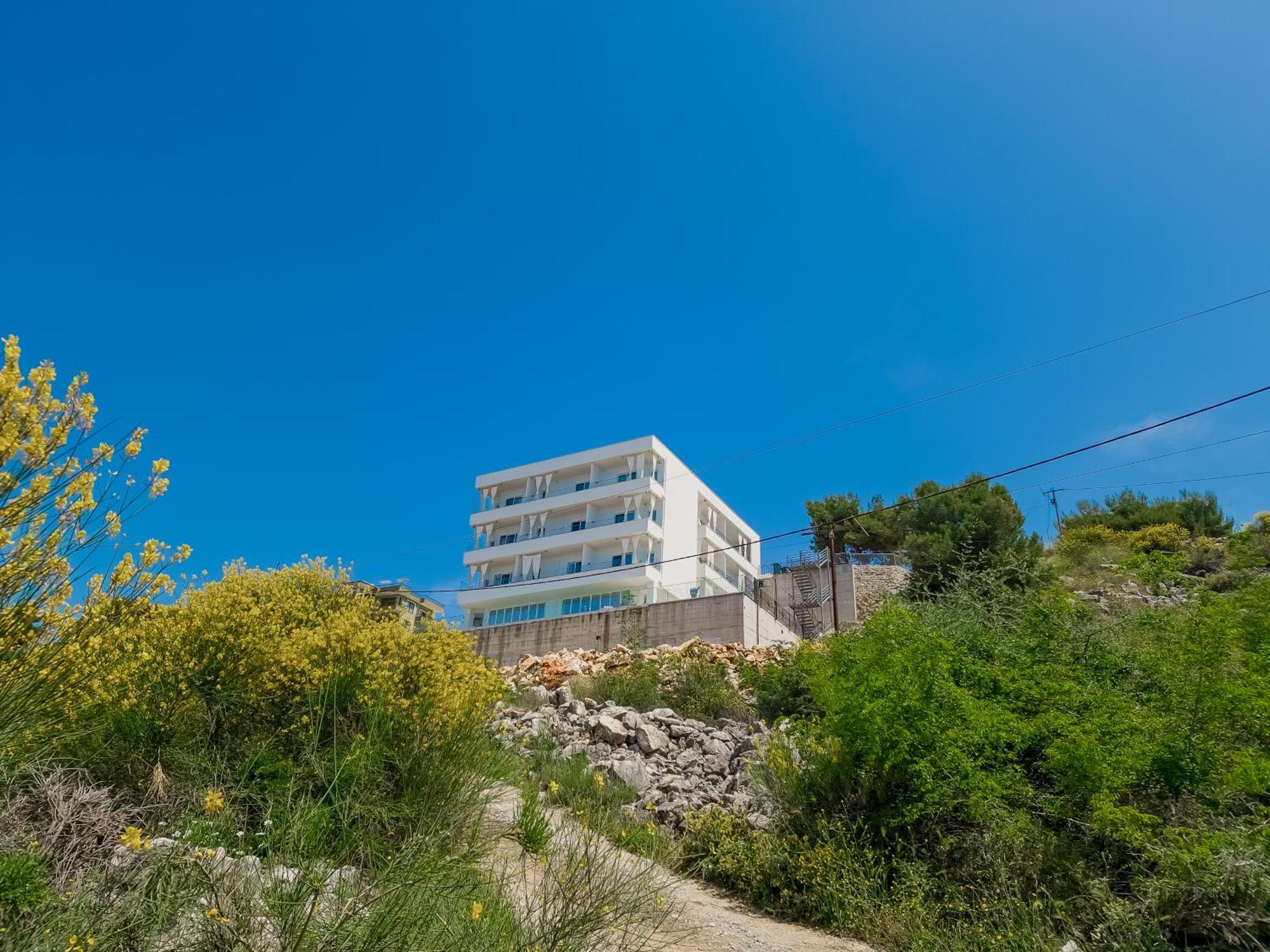 Sunset Shoreline Saranda - Sea View - Free Private Parking - Pool Eksteriør bilde